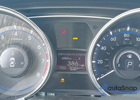 2014 Hyundai Sonata Gls z USA, uszkodzony, nr VIN 5NPEB4AC7EH826757